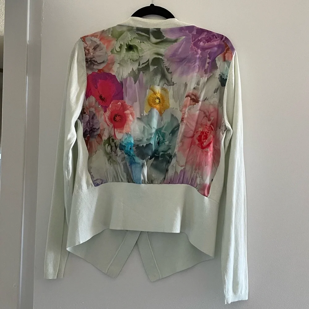 Ted Baker Sugar Sweet Floral Cardigan - Picture 1 of 6